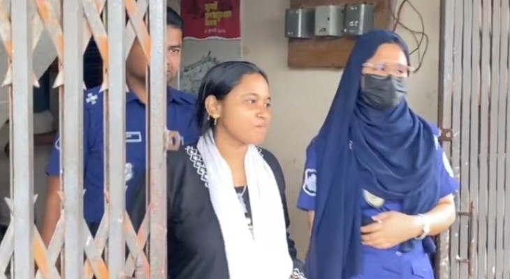 সুনামগঞ্জের জগন্নাথপুরে আলোচিত নারী মানবপাচারকারী গ্রেপ্তার